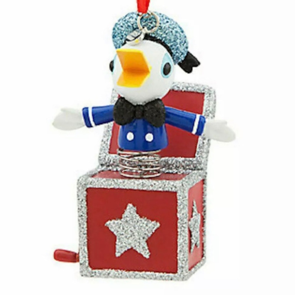 Disney Store Sketchbook Ornament 2017 Donald Duck Vintage Toys Series NEW in BOX
